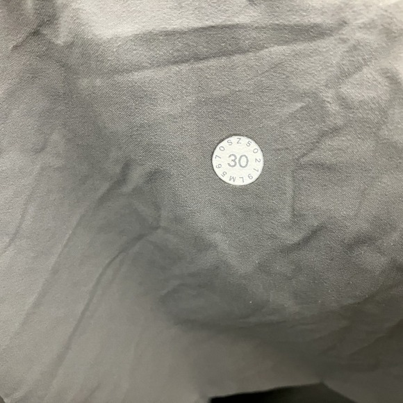 Lululemon Pants Size 30 Mens ABC Classic Fit 5 Pocket Chino Gray/Green Casual - Picture 8 of 10